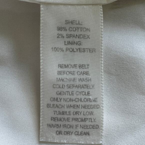 Sleeveless Black & White Top Size 2 WHBM - Picture 9 of 11